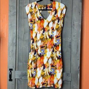 Maple Anthropologie Short Sleeves Mini Dress Sz 4